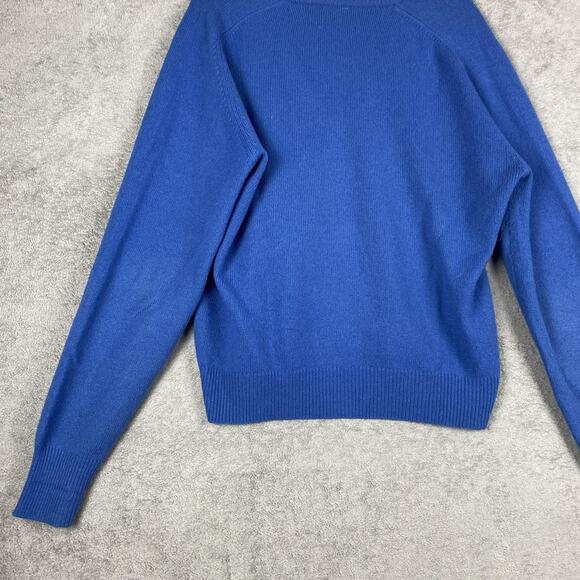 John Martin Sweater Mens XL V Neck Lambswool Blend Pullover Soft Warm Knit - Picture 8 of 16